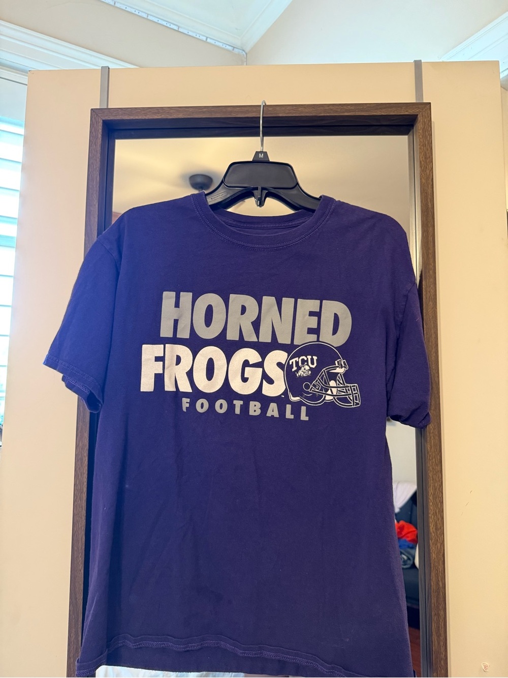 TCU Horned Frogs Football Purple Tee